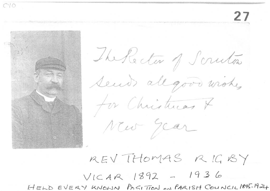 Rev Thomas Rigby