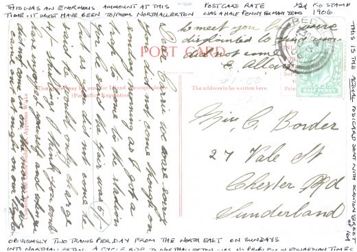 Postcard of Common Lane