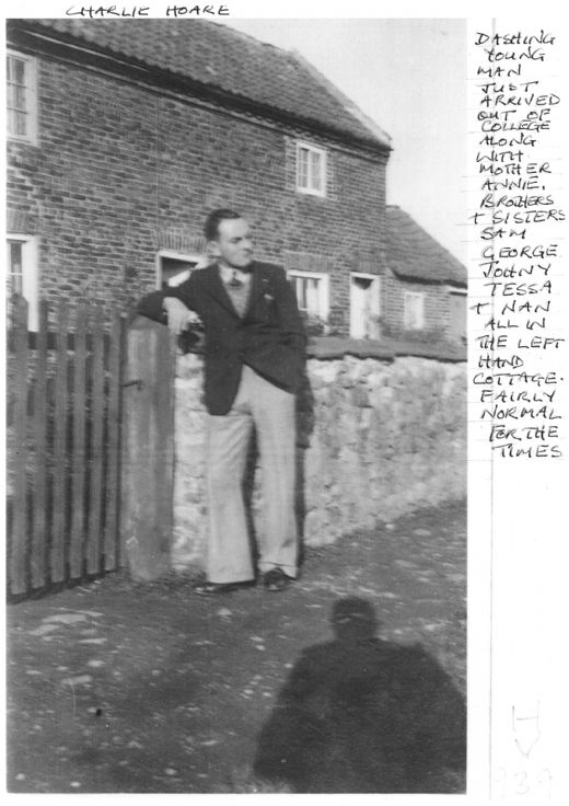 Charlie a dashing young man just arrived out of College