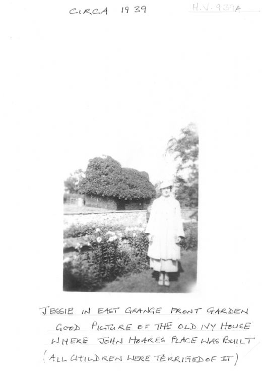 Jesse in East Grange Front garden