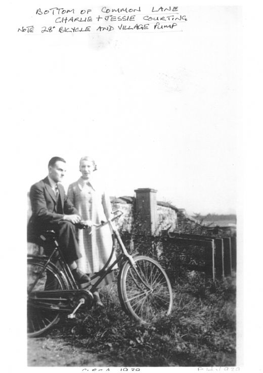Bottom of Common Lane Charlie and Jessie Courting