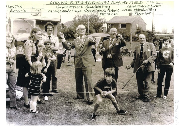 The opening of fete day 1983