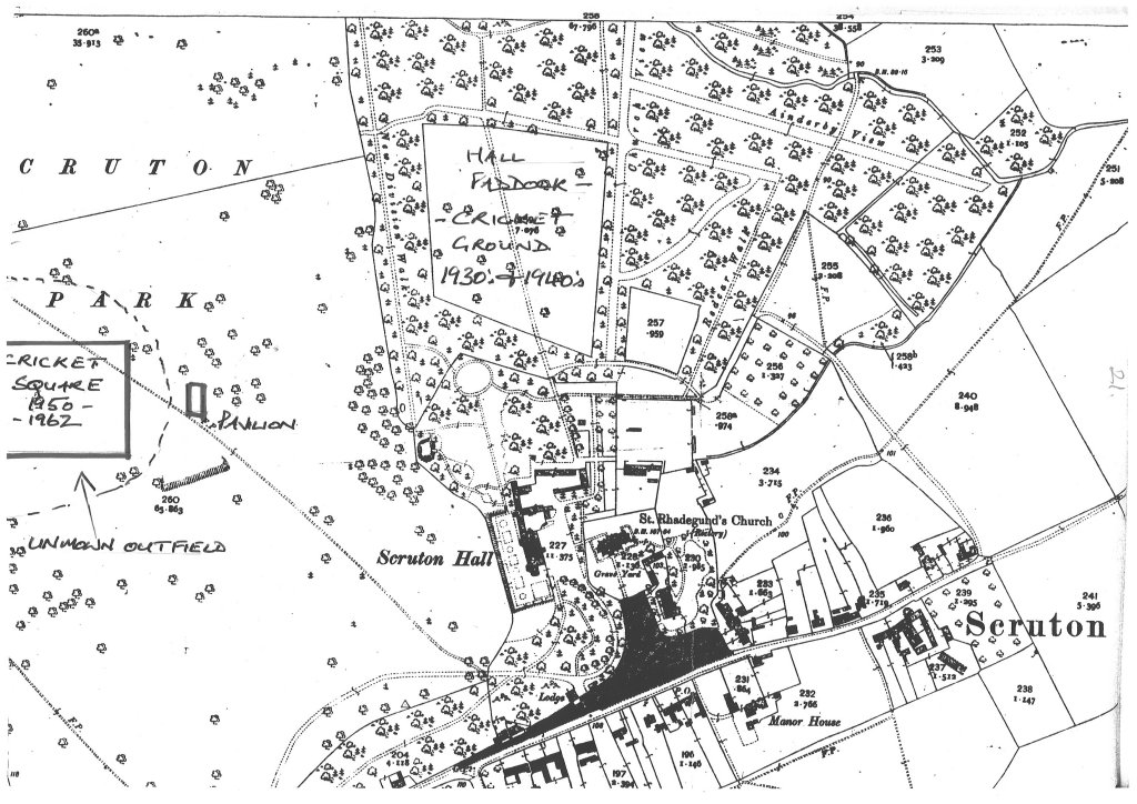 Change of grounds to Scruton park