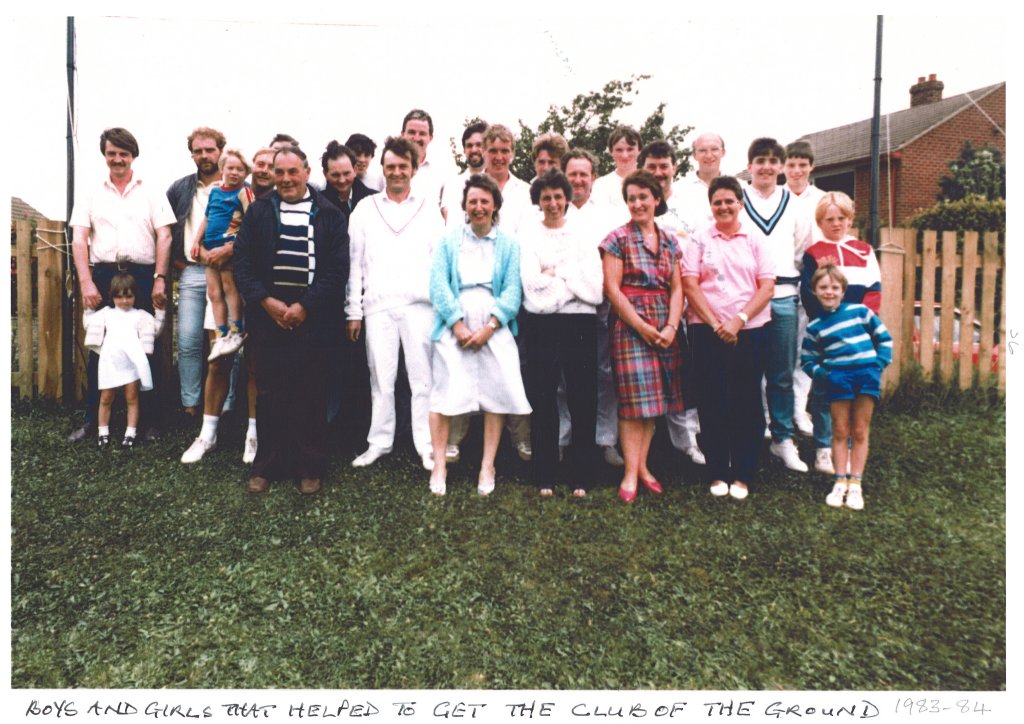 Boy and Girls get the club going 1983-84